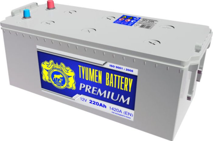 Аккумуляторная батарея TYUMEN battery PREMIUM  6СТ-220 L О.П.